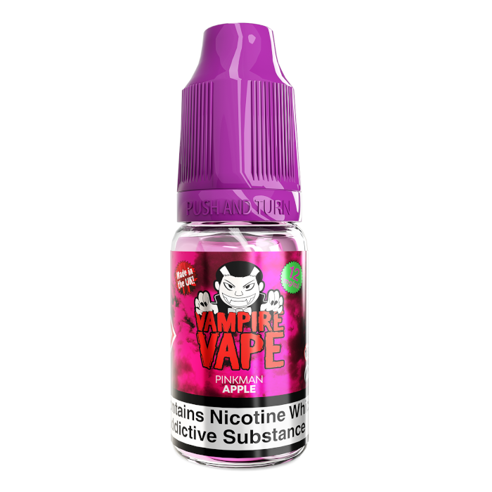 Pinkman Apple 10ml E-Liquid 12 mg nicotine available from vapebrothers.co.uk