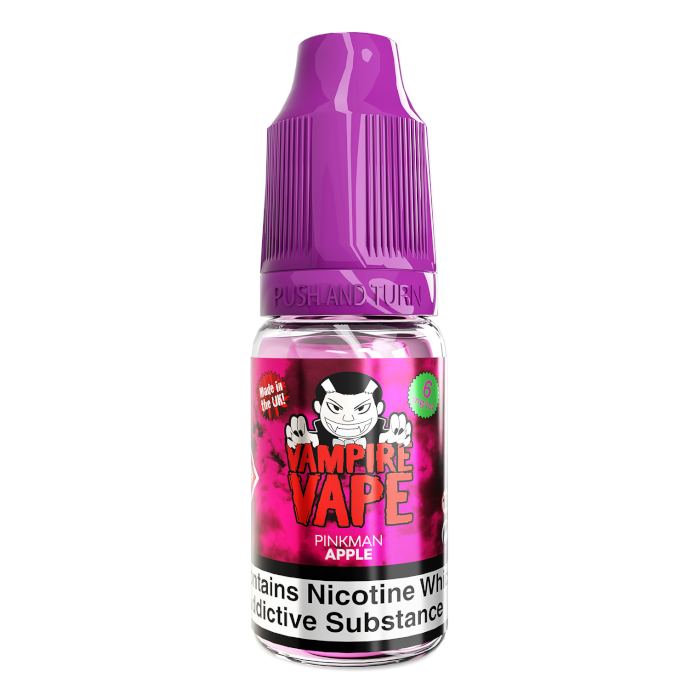 Pinkman Apple 10ml E-Liquid 6 mg nicotine available from vapebrothers.co.uk