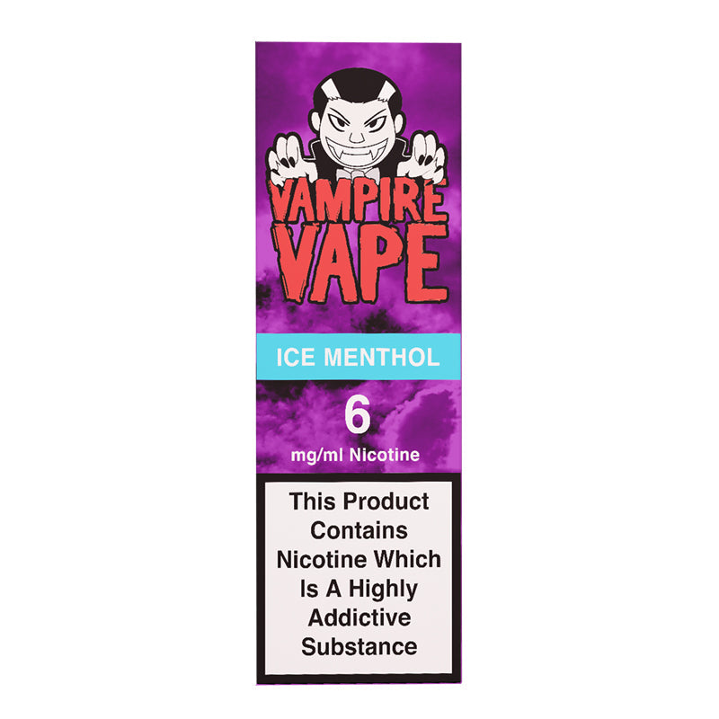 Ice Menthol 10ml E-Liquid 6 mg nicotine available from vapebrothers.co.uk