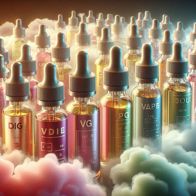 With so many E-Liquids it can be hard to choose. We explain what VG/PG ratio is