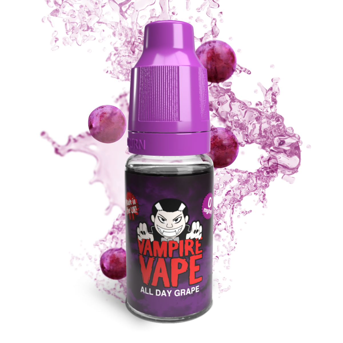 All Day Grape 10ml E-Liquid 3 mg nicotine available from vapebrothers.co.uk
