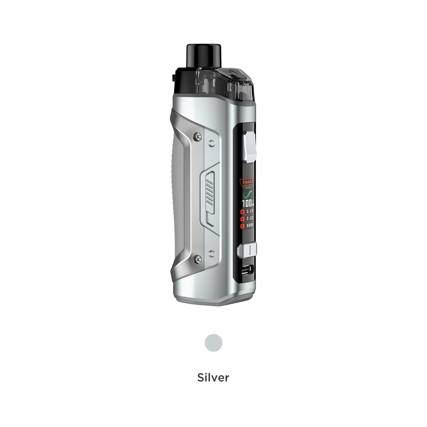 Geekvape B100 kit in Silver colour available from vapebrothers.co.uk