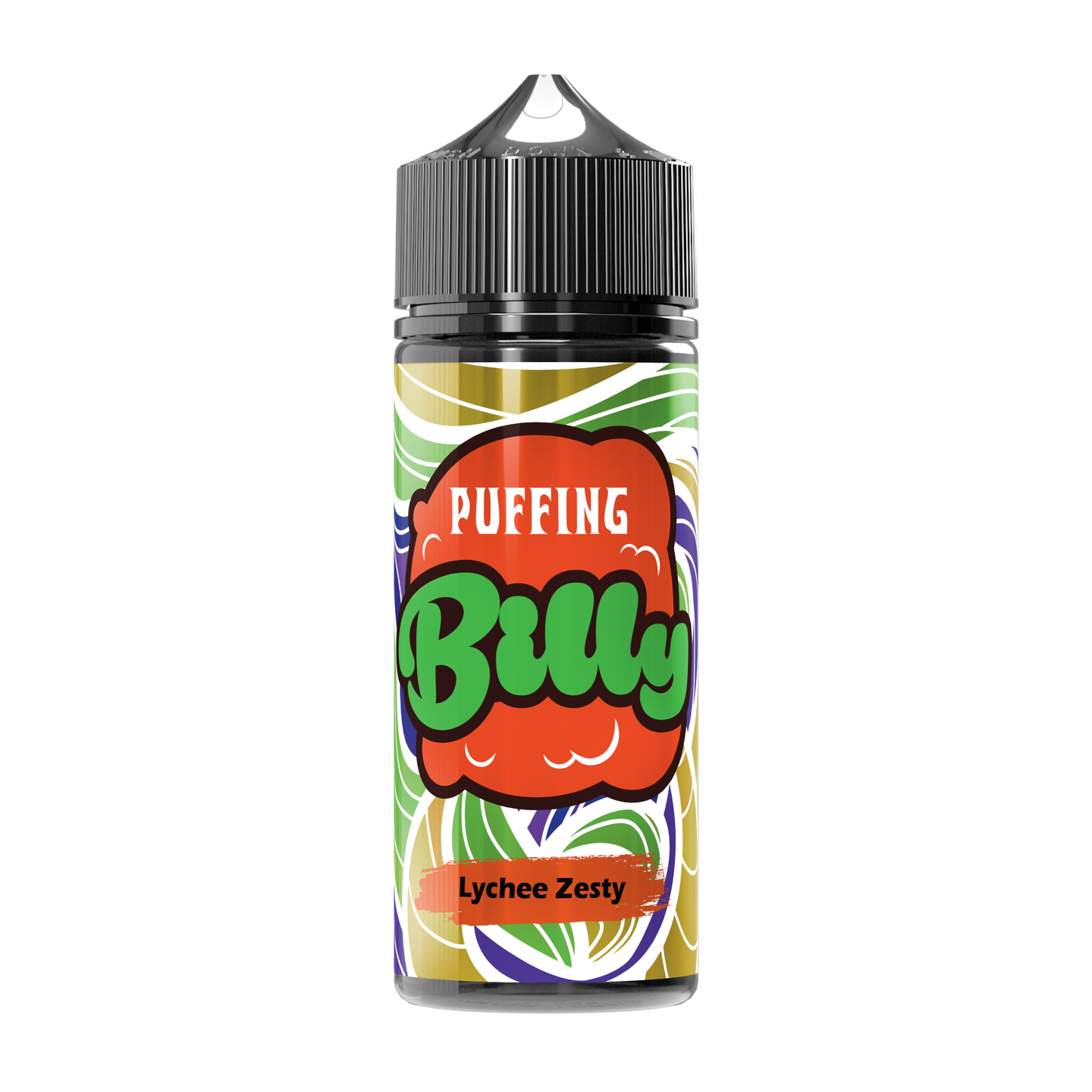 Sweet lychee and zesty citrus, the flavour profile of Puffing Billy Lychee Zesty E-Liquid