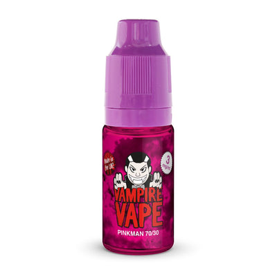 Pinkman 70/30 10ml E-Liquid zero nicotine available from vapebrothers.co.uk