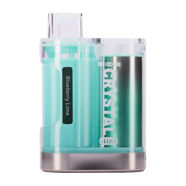 SKE Crystal 4 in 1 Pod Kit Blueberry Lime flavour available to buy at vapebrothers.co.uk