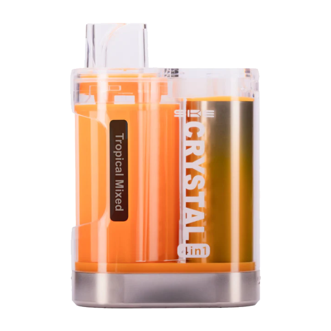 SKE Crystal 4 in 1 Pod Kit Tropical Mixed flavour available to buy at vapebrothers.co.uk
