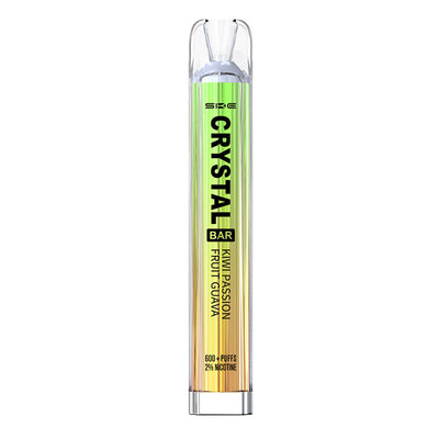 Crystal Bar 600 Disposable Vape in Kiwi Passion Fruit Guava Flavour by SKE available from vapebrothers.co.uk