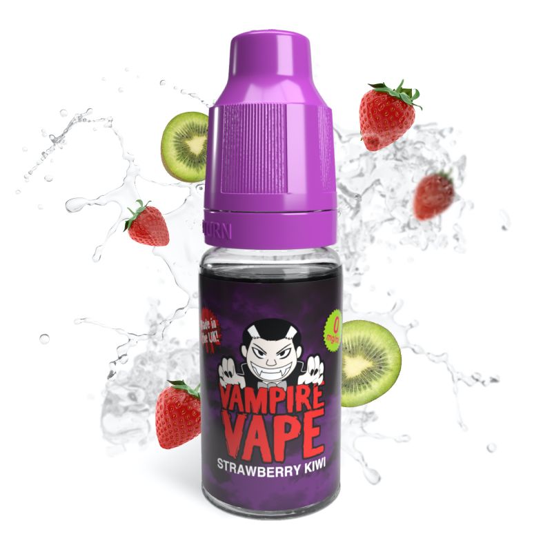 Strawberry Kiwi 10ml E-Liquid 3 mg nicotine available from vapebrothers.co.uk