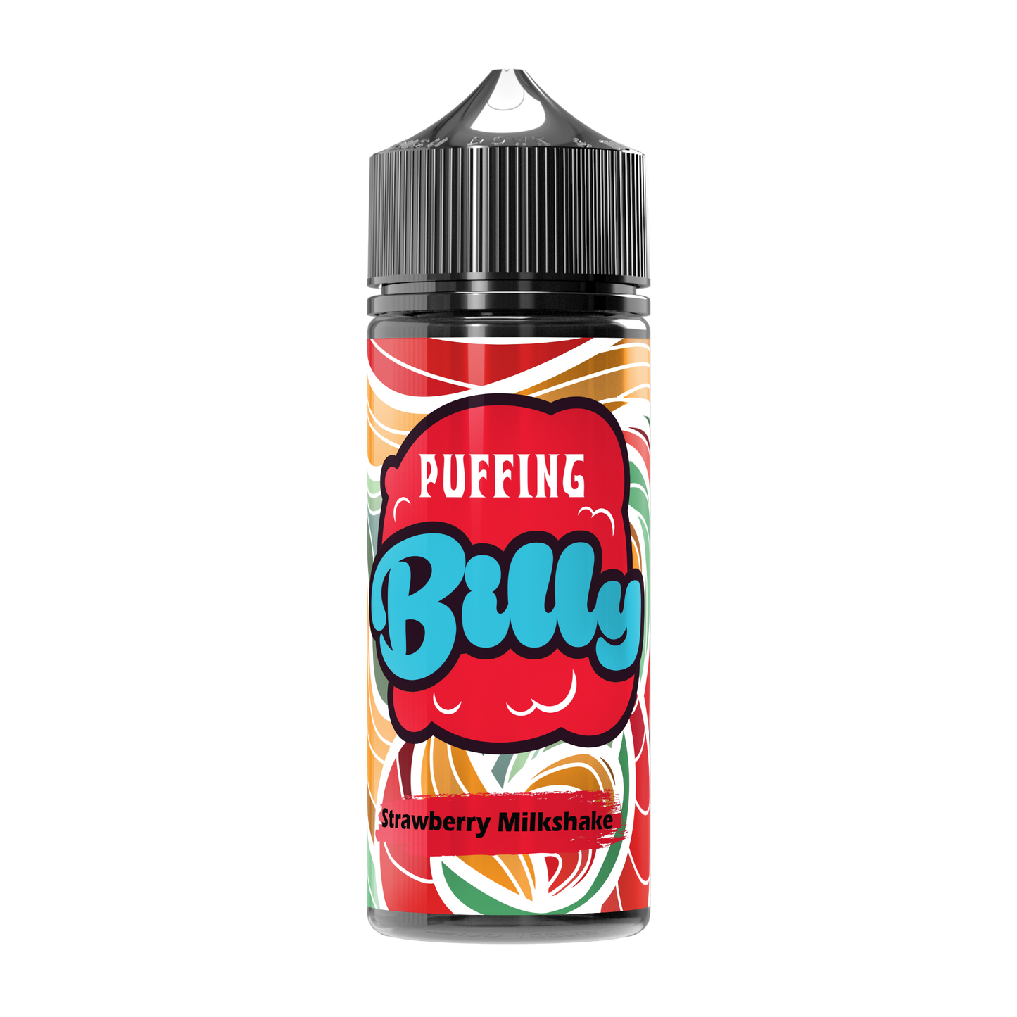 Puffing Billy Strawberry Milkshake 100ml Shortfill E-Liquid bottle