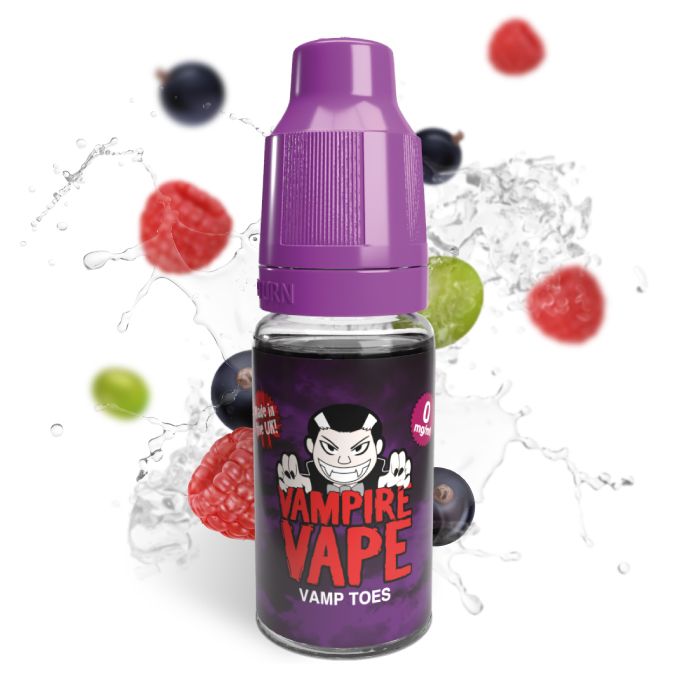 Vamp Toes 10ml E-Liquid 3 mg nicotine available from vapebrothers.co.uk