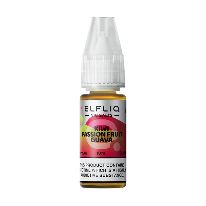 Elfliq Kiwi Passion Fruit Guava 10ml Nic Salts