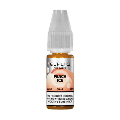 Elfliq Peach Ice 10ml Nic Salts