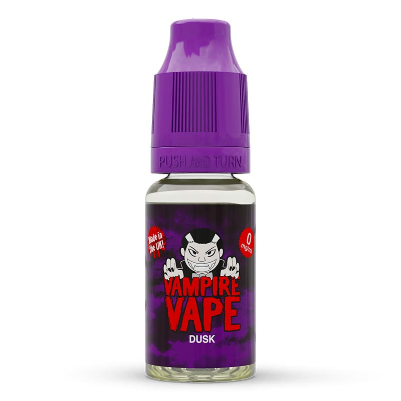 Dusk 10ml E-Liquid zero nicotine available from vapebrothers.co.uk