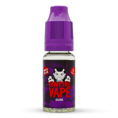 Dusk 10ml E-Liquid zero nicotine available from vapebrothers.co.uk