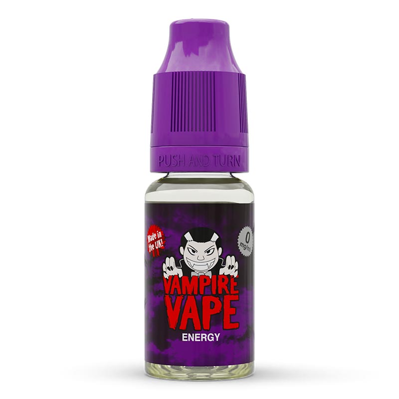 Energy 10ml E-Liquid zero nicotine available from vapebrothers.co.uk