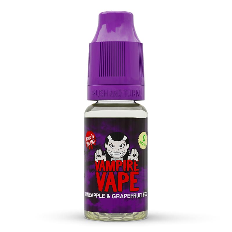 Pineapple Grapefruit Fizz 10ml E-Liquid zero nicotine available from vapebrothers.co.uk