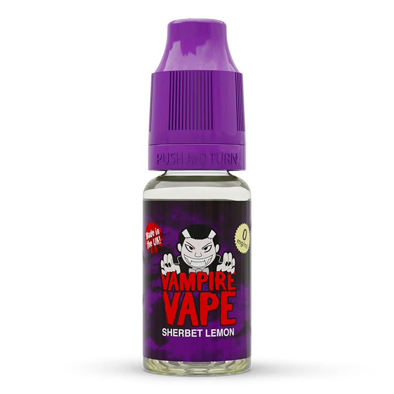 Sherbet Lemon 10ml E-Liquid zero nicotine available from vapebrothers.co.uk