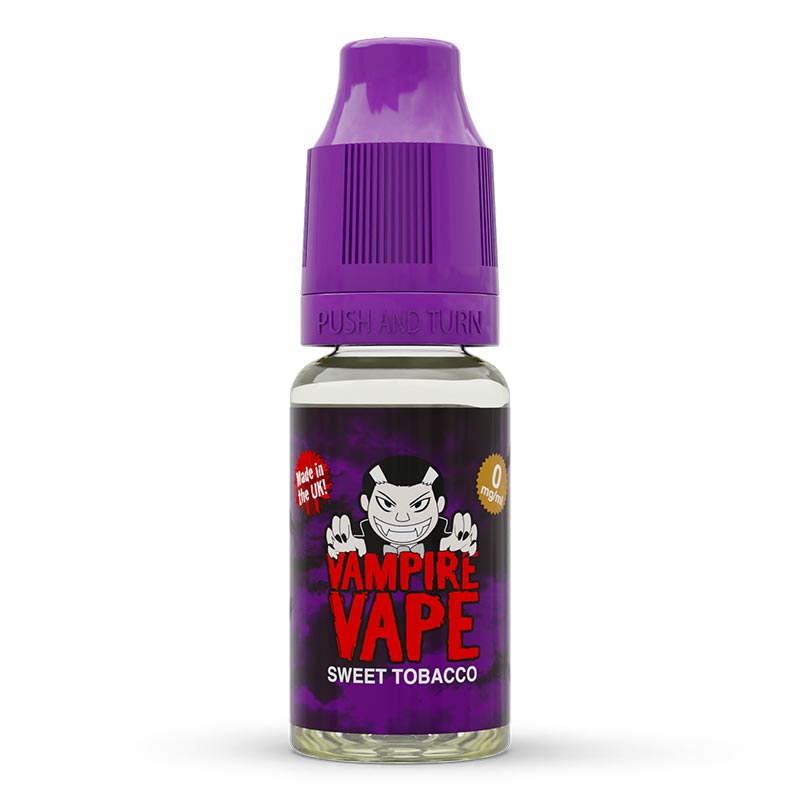 Sweet Tobacco 10ml E-Liquid zero nicotine available from vapebrothers.co.uk